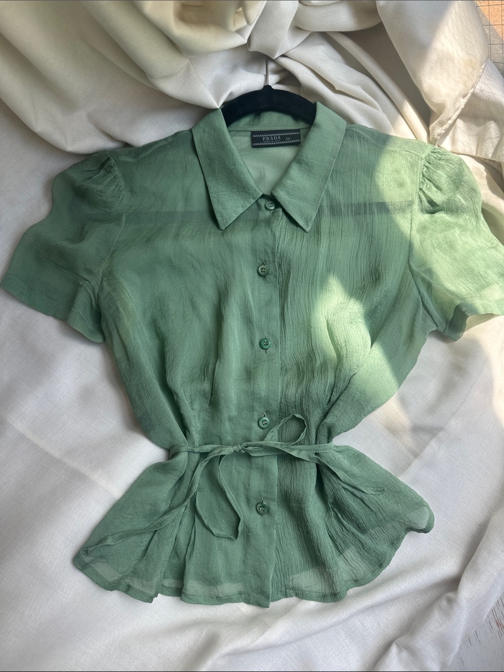 Prada 1997 Silk Blouse